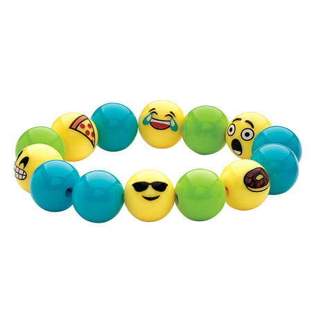 Creativity for Kids Emoji Bracelet - Beginner, Child Craft Kit for Boys and Girls