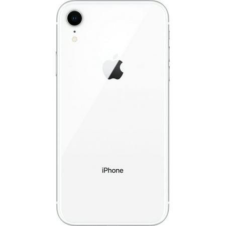 Apple iPhone XR 64GB Unlocked GSM 4G LTE Phone w/ 12MP Camera - White (Fair Cosmetics, Fully Functional)