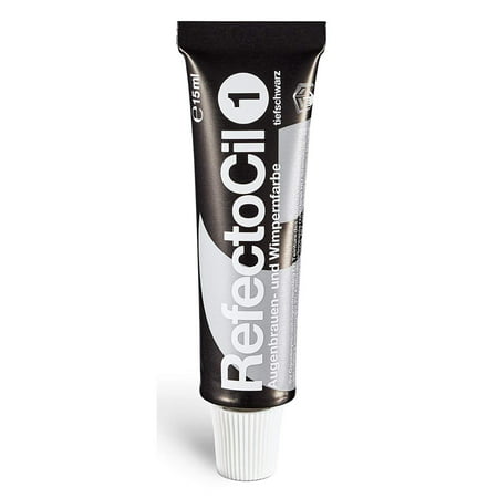 RefectoCil RefectoCil Eyelash & Eyebrow Tint Color, 1 Pure Black 0.5 oz