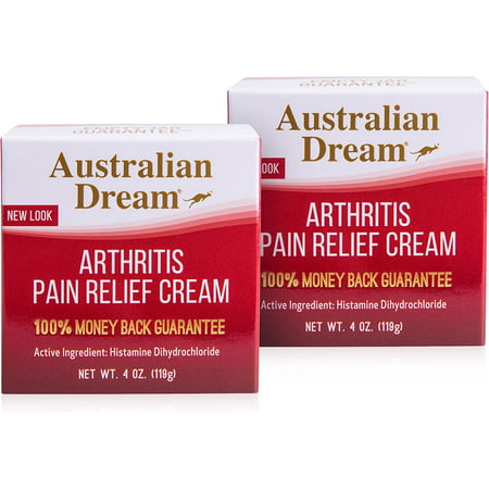 Australian Dream Arthritis Pain Relief Cream, 4 oz (Pack of 2)