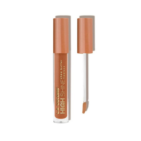 L.A. COLORS High Shine Lipgloss, Snuggle, 0.14 fl ozNude shimmer,