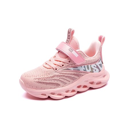Fashion Girls Sports Shoes Princess Breathable Kids Sneakers Children Casual Shoes Lovely Cute Girl Shoes GiftPink,