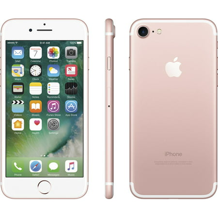 Restored Apple iPhone 7 128GB, Rose Gold - Unlocked GSM (Refurbished), Rose Gold