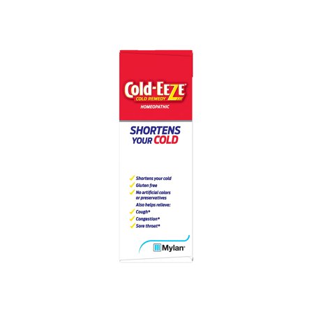 Cold-EEZE Plus Cold & Flu Symptom Relief Zinc Lozenges, Natural Mixed Berry, 25 Ct