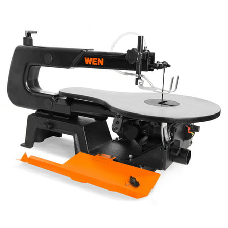 WEN 16-inch Variable Speed Scroll Saw with Easy-Access Blade Changes, 3922