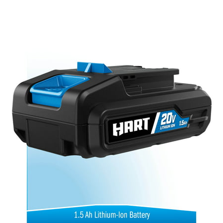 HART 20-Volt Cordless 1/2-inch Drill Kit with 29-Piece Accessory and 10-inch Storage Bag, (1) 1.5Ah Lithium-Ion Battery