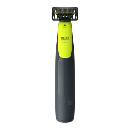 Philips Norelco Oneblade Wet Aisle Hybrid Electric Trimmer and Shaver QP2510/49Black and Green,