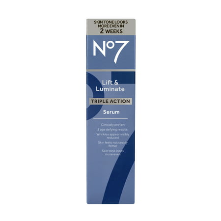 No7 Lift & Luminate Triple Action Serum, 1 fl oz