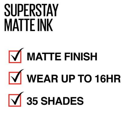 Maybelline Super Stay Matte Ink Un-nude Liquid Lipstick, Fighter, 0.17 fl. oz.04 - Fighter 75,