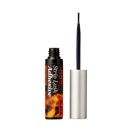 KISS Halloween Strip Lash Adhesive, Black, Net Wt. 5 g / 0.17 oz.