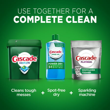 Cascade Complete ActionPacs, Dishwasher Detergent, Fresh Scent, 78 Ct