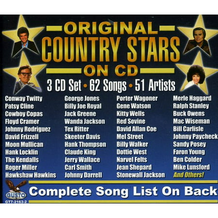 Various Artists - Original Country Stars On CD - CD
