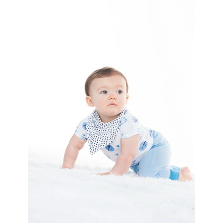 Little Star Organic Baby Boy Baby Shower Essentials Gift Set, 11-Piece