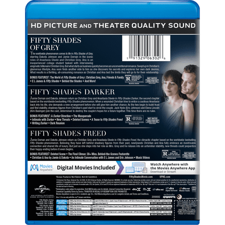Fifty Shades 3-Movie Collection (Blu-Ray)