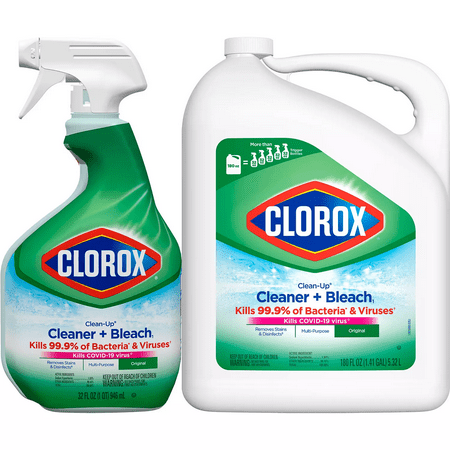 Clorox Clean-Up All-Purpose Cleaner w/ Bleach 32 oz. Spray + 180 oz. Refill