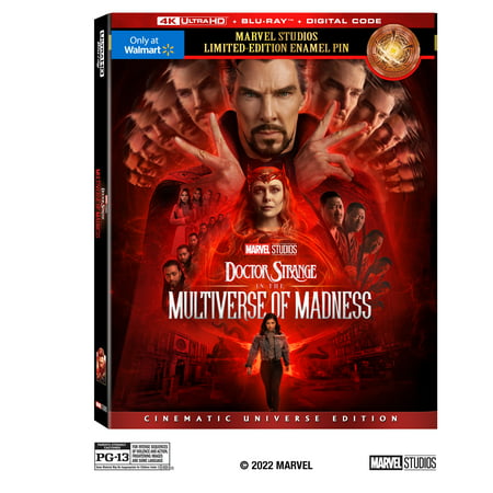 Doctor Strange: In The Multiverse Of Madness Walmart Exclusive (4K Ultra HD + Blu-Ray + Digital Code)