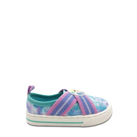 "Frozen Toddler Girls Casual Sneaker, Sizes 7-12"Light Blue/Purple,