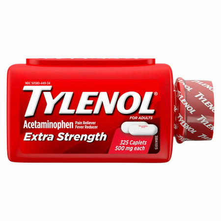 Product of Tylenol Extra Strength Acetaminophen Caplets - 325 ct. - [Bulk Savings]