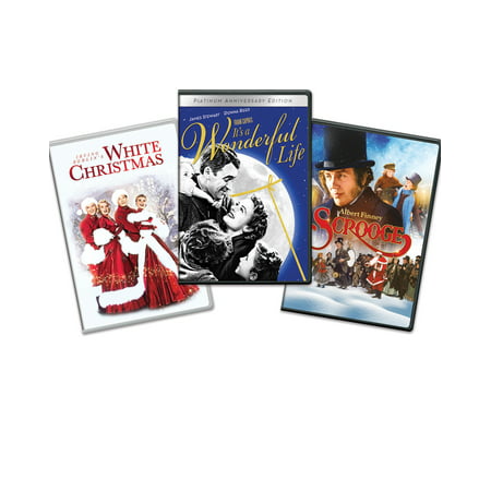 It's A Wonderful Life/White Christmas/Scrooge (DVD)