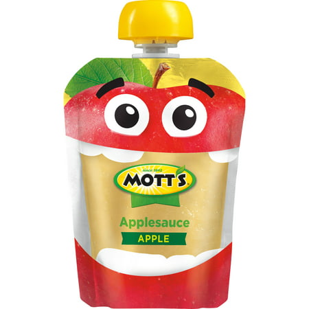 Mott's Original Applesauce, 3.2 oz clear pouches, 12 count