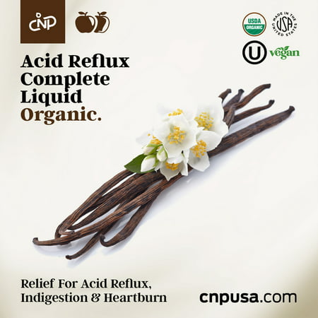 Acid Reflux Complete - Natural Organic Liquid Heartburn, GERD, & Amish Reflux Relief Remedy & Medicine, 8