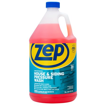 Zep House and Siding Pressure Wash Cleaner Concentrate 128 Ounce ZUVWS128 (Pack of 2), Pack of 2