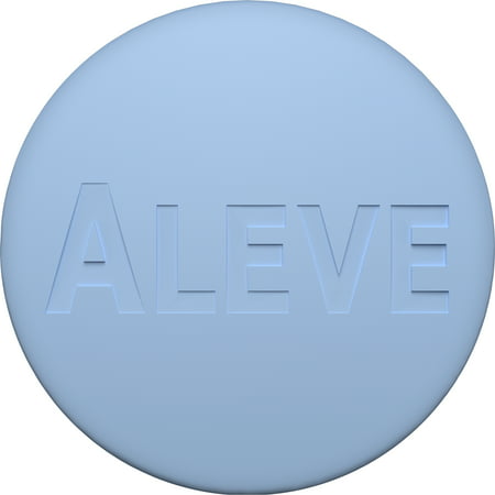 Aleve Back & Muscle Pain Reliever/Fever Reducer Naproxen Sodium Tablets, 220 mg, 50 Ct