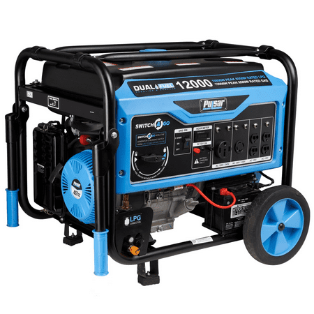 Pulsar 12000 Watt Dual Fuel Push Button Start Power Generator