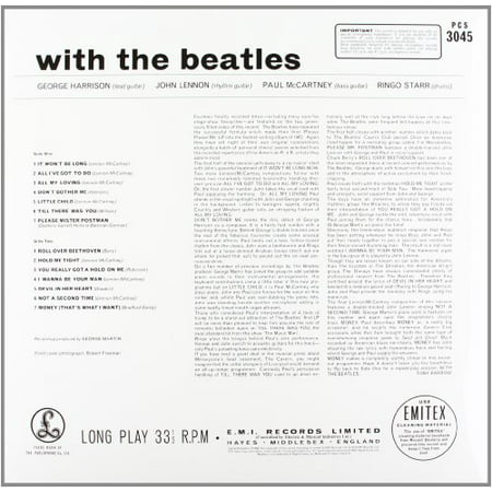 With The Beatles (Remaster) - Vinyl
