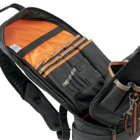 Klein Tools 55421BP-14 Tradesman Pro 14 in. Tool Bag Backpack - Black