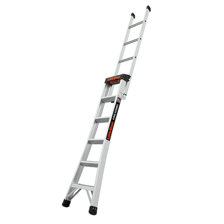 Little Giant Ladder Systems King Kombo 6'-10' Aluminum 3-in-1 Combo Ladder, Type 1A - 300 lbs. Rated, 6