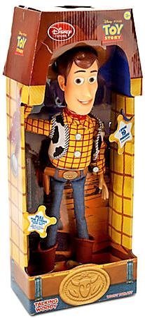 Disney Toy Story 3 Talking Woody 16" action figure Plush doll by Disney