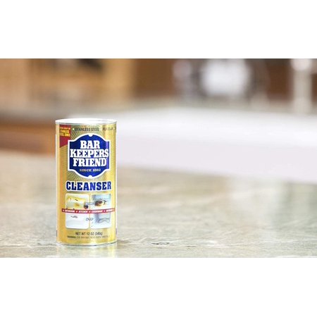 Bar Keepers Friend All-Purpose Cleaner & Polish 12 oz (Pack of 4)