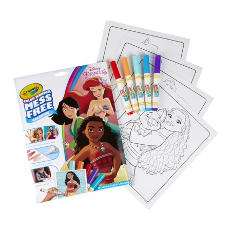 Crayola Color Wonder Disney Princess Coloring Pages, Mess Free Coloring, Gift for Kids