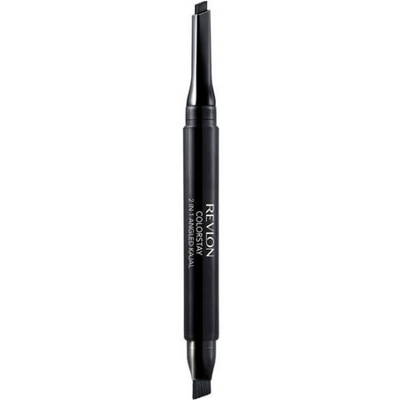 Revlon ColorStay 2 in 1 Angled Kajal Eyeliner, 101 Onyx, 0.01 oz101 Onyx,