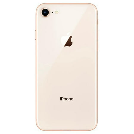 Restored Apple iPhone 8 64GB Gold Fully Unlocked (Verizon + AT&T + T-Mobile + Sprint) Smartphone (Refurbished), Gold/White