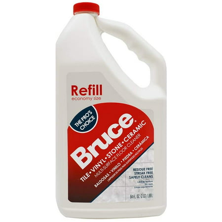 New Bruce Multi-Purpose Floor Cleaner Multi-Surface Refill 64 Fl Oz