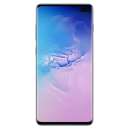 Restored SAMSUNG Galaxy S10+ G975U 128GB Unlocked GSM Phone w/ Triple 12MP & 12MP & 16MP Rear Camera (USA Version) - Prism Blue (Refurbished), Prism Blue