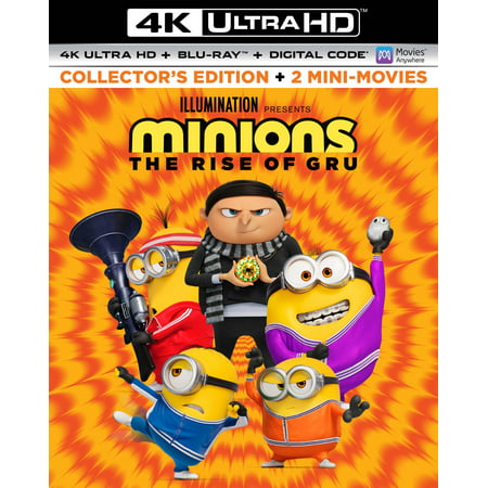 Minions: The Rise of Gru (4K Ultra HD + Blu-ray + Digital Copy)