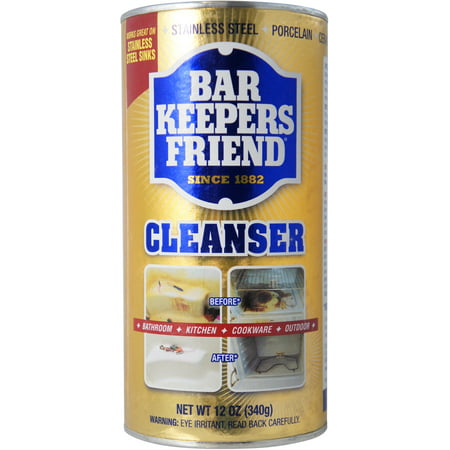 Bar Keepers Friend All-Purpose Cleaner & Polish 12 oz (Pack of 6)