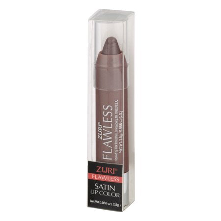 Zuri Flawless Satin Lip Color, Desert Sand, 0.088 OZ