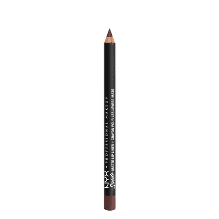 NYX Professional Makeup Suede Matte Lip Liner, 55 Cold Brew, 0.12 Oz.Cold Brew,