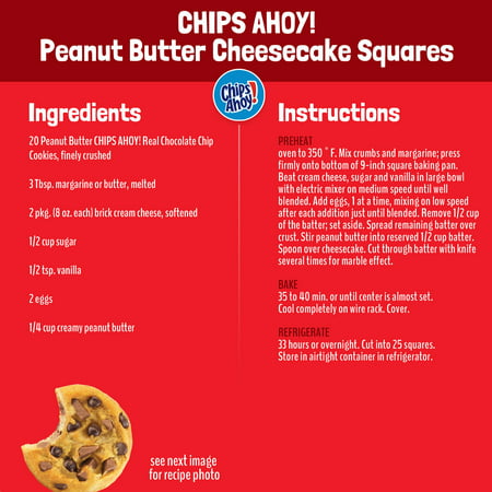 Chips Ahoy! Chewy Chocolate Chip Cookies With Reese'S Peanut Butter Cups, 9.5 Oz