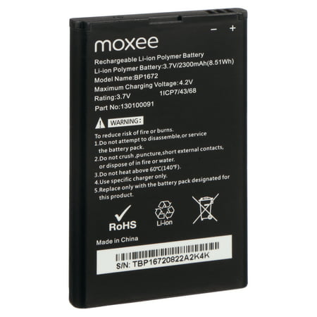 Cricket Wireless Moxie Mobile Hotspot, 256MB, Black - Prepaid Hotspot