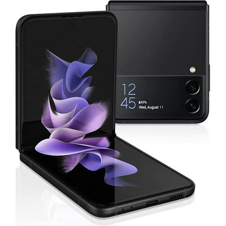 Samsung Galaxy Z Flip 3 5G 128GB (Factory Unlocked) Cellphone, Phantom Black