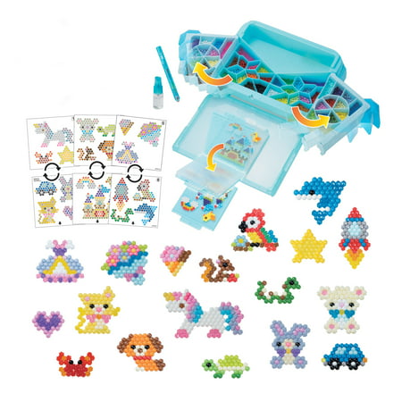 Aquabeads Design Factory Complete Arts & Crafts Bead Kit for Children - over 1,500 beads and deluxe bead storage case