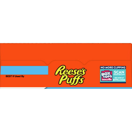 Reese's Puffs, Chocolatey Peanut Butter Cereal, 19.7 OZ Family Size Box