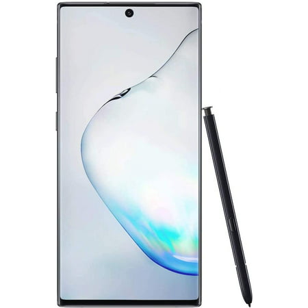 Samsung Galaxy Note 10+ Plus N975U 256GB Black Unlocked Smartphone - Good Condition (Used)