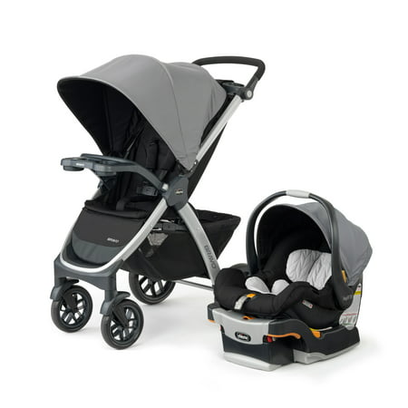 Chicco Bravo Trio Travel System Stroller with KeyFit 30 Infant Car Seat - Camden (Black)Camden,