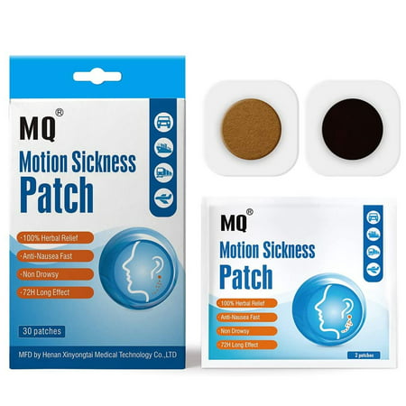 MQ Motion Sickness Patch,30 Count/Box